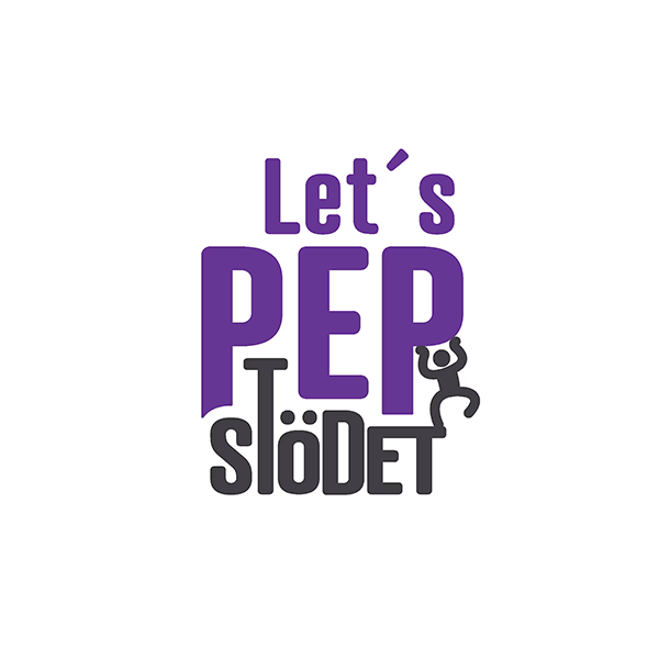 Logotyp - Let´s Pep Stödet